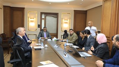 محافظ الجيزة يلتقي مدير صندوق التنمية الحضرية 