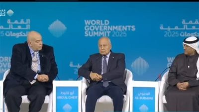  أبو الغيط يختتم المشاركة فى أعمال القمة العالمية للحكومات ٢٠٢٥ بدبي