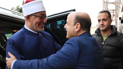 محافظ كفر الشيخ يستقبل مفتي الجمهورية