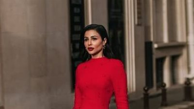 بالأحمر الصارخ.. مهيرة عبدالعزيز تستعد للأحتفال بعيد الحب 2025 (صور)