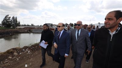 محافظ كفر الشيخ يتفقد قطاع ربط طريق دسوق المزدوج الجديد 
