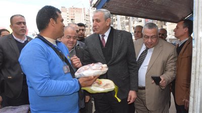 محافظ الغربية يتفقد كفر الزيات و تطوير شارع 