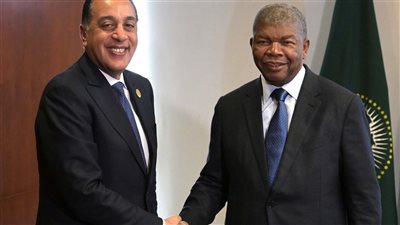 رئيس الوزراء يلتقي رئيس جمهورية أنجولا لبحث مجالات التعاون
