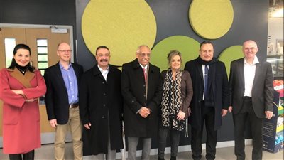 رئيس جامعة الإسكندرية يوقع درجات مزدوجة مع جامعة إيسيكس البريطانية في عدة تخصصات