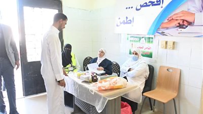 انطلاق أكبر قافلة طبية وخدمية بقرية الستمائة في البحيرة