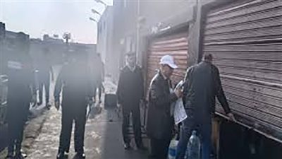  تحرير 136 مخالفة للمحلات غير الملتزمة بقرار الغلق