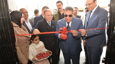 محافظ الدقهلية يفتتح الوحدة الصحية بالدبوسي والأحمدية