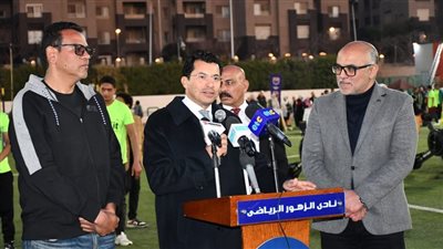 وزير الرياضة يشهد فعاليات بطولة الجمهورية للياقة التنافسية