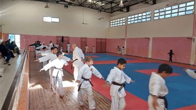 كاراتيه وكنغ فو بمركز شباب برج العرب 