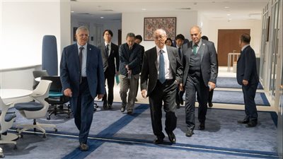 سفير اليابان يشيد بالجامعة اليابانية في الأسكندرية 