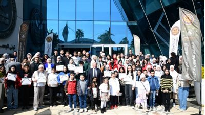 الرقابة المالية تكرم المتفوقين من أبناء العاملين بالهيئة