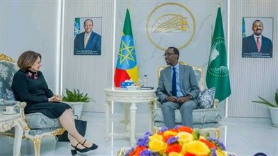 وزير الخارجية الإثيوبي يجري مباحثات مع مساعدة الأمين العام للأمم المتحدة 