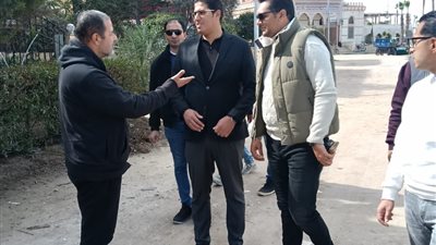 نائب محافظ الدقهلية يتفقد أعمال تطوير مداخل مدينة جمصه
