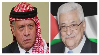 الرئيس الفلسطيني يهنئ الملك عبد الله الثاني بنجاح العملية الجراحية وتعافيه