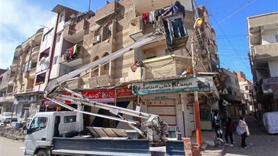 صيانة منظومة الإنارة وتطوير شبكة الكهرباء بكفر الشيخ