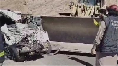 حجز السائق المتهم بالاصطدام بسيارة محافظ جنوب سيناء