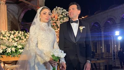 حسين عسر يحتفل بعقد قرانه في القلعة بحضور نجوم الوسط الفني (صور)