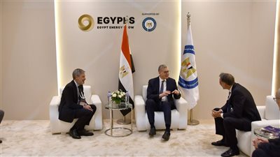 وزير البترول والثروة المعدنية يلتقي رئيس شركة تكنيمونت الإيطالية لبحث سبل التعاون 