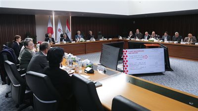 رئيس الجمعيه اليابانية لتطوير العلوم يزور الجامعة المصرية اليابانية لبحث التعاون المشترك 