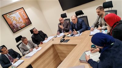 خالد اللبان يناقش مع قيادات هيئة قصور الثقافة معوقات العمل وخطط التطوير