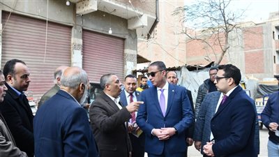  محافظ الفيوم يتفقد عمارات الأولى بالرعاية بعد إعادة بنائها