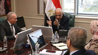 وزير الكهرباء يبحث مع مجموعة 