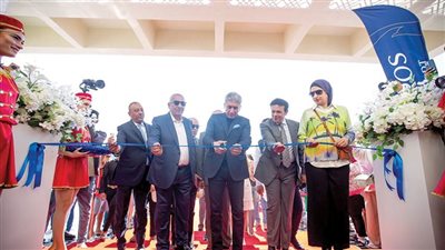  وزير السياحة والآثار يفتتح منتجعاً سياحياً جديداً بمنطقة خليج مكادى