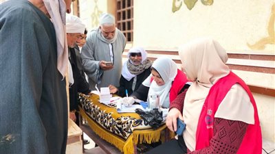 قافلة سكانية متكاملة بقرية شرنوب بدمنهور