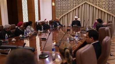 المفتي يستقبل مدير المركز المسيحي الإسلامي للتفاهم والشراكة