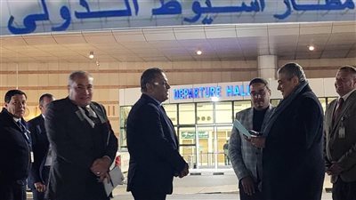 جولة تفقدية للجنة العليا للتفتيش الأمني والبيئي بمطار أسيوط الدولي
