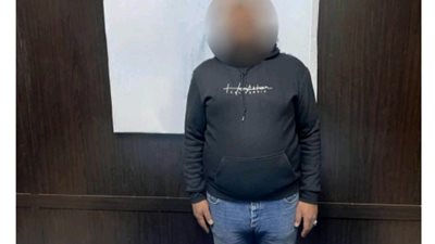 ضبط المتهم بتركيب طبق دش أعلى محور العمرانية