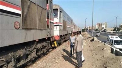 مصرع مواطن أسفل عجلات القطار بالفيوم