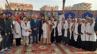 قافلة بيطرية مجانية بإنشاص الرمل لفحص وعلاج الثروة الحيوانية بالشرقية