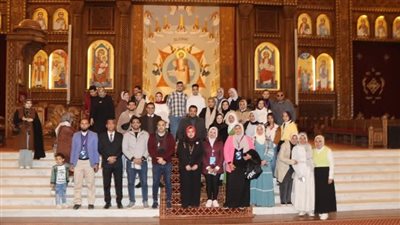 وفد من أبناء محافظة بني سويف يزور العاصمة الإدارية 