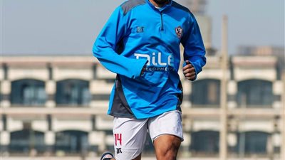 أحمد حمدي يشارك في مران الزمالك