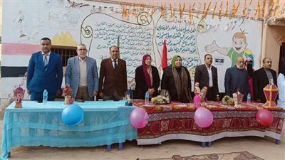 وكيل تعليم الفيوم تشهد احتفال مدرسة جمال عبدالناصر الابتدائية بقدوم رمضان
