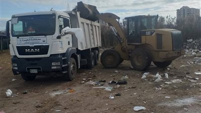 حملة نظافة مكبرة بقريتى كوم زمران والحسين بالدلنجات