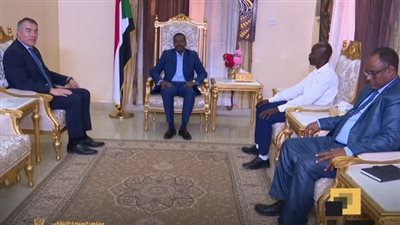 الحكومة السودانية  تبحث مع المبعوث السويسري للقرن الأفريقي الجهود الدولية لإحلال السلام 