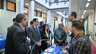 مركز بحوث الفلزات يشارك في معرض النماذج الأولية بجامعة القاهرة 