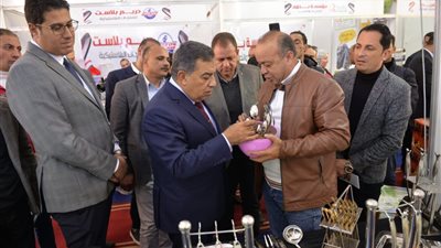 محافظ الدقهلية يفتتح المعرض الأول لمنتجات المنطقة الصناعية