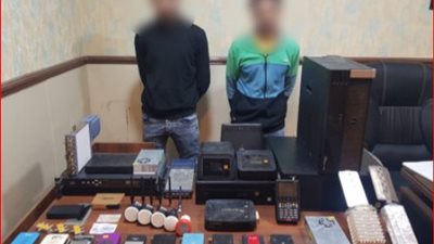شرطة المسطحات تضبط المتهمين بفك تشفير قنوات التلفزيون في الإسكندرية 
