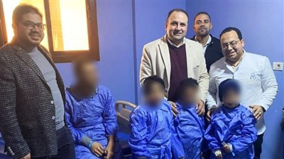 مستشفى بلبيس المركزي ينجح في إجراء مناظير متقدمة للأطفال