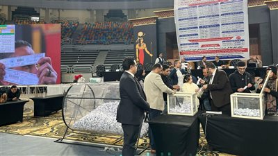 شاهد.. قرعة تخصيص حجز  قطع الأراضي بمدينة برج العرب الجديدة