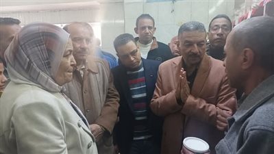 مدير تعليم نجع حمادي يفتتح منفذ بيع المنتحات الغذائية بالمدرسة الزراعية العسكرية