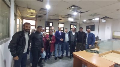 حسين الزناتي يزور 