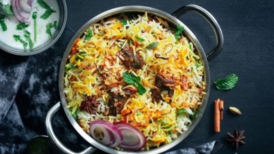 طريقة تحضير برياني لحم هندي