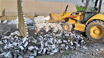 إزالة 227 حالة تعد على أملاك الدولة والأراضي الزراعية بسوهاج