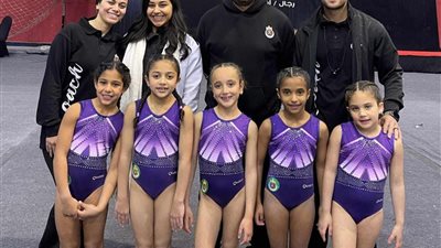 ناشئات الصيد يحصلن على ميداليات متنوعة ببطولة منطقة القاهرة للجمباز الفنى