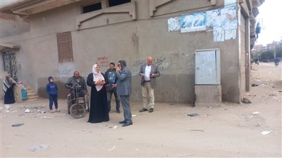 محافظ الدقهلية يتفقدمنافذ بيع السلع والمخابزيمدينة  وقري المنصورة 