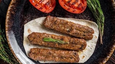 طريقة عمل الكفتة المشوية في الصينية